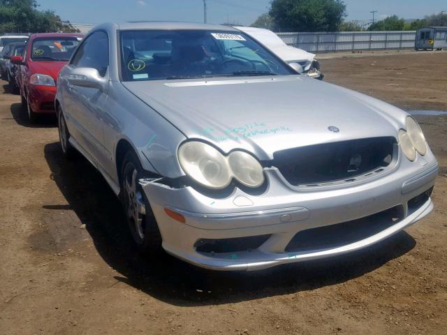 WDBTJ75JX3F059996 - 2003 MERCEDES-BENZ CLK 500 SILVER photo 1