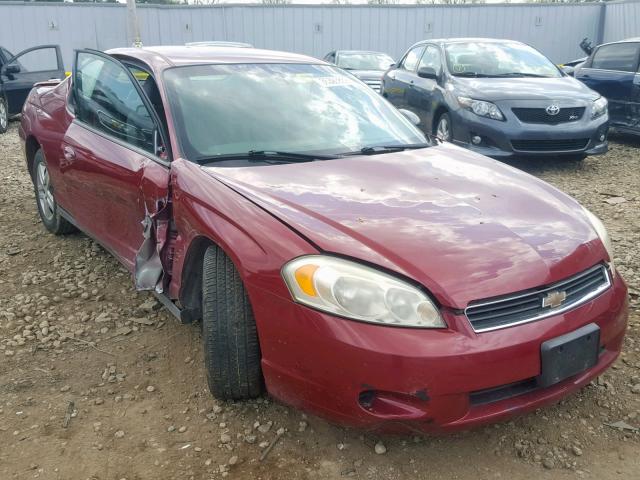 2G1WJ15K569168439 - 2006 CHEVROLET MONTE CARL BURGUNDY photo 1