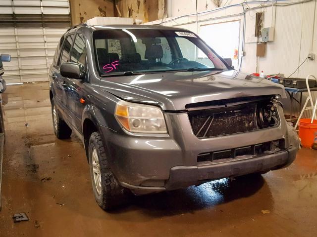 5FNYF18218B042378 - 2008 HONDA PILOT VP BLUE photo 1