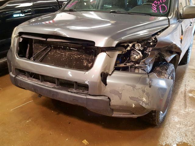 5FNYF18218B042378 - 2008 HONDA PILOT VP BLUE photo 9