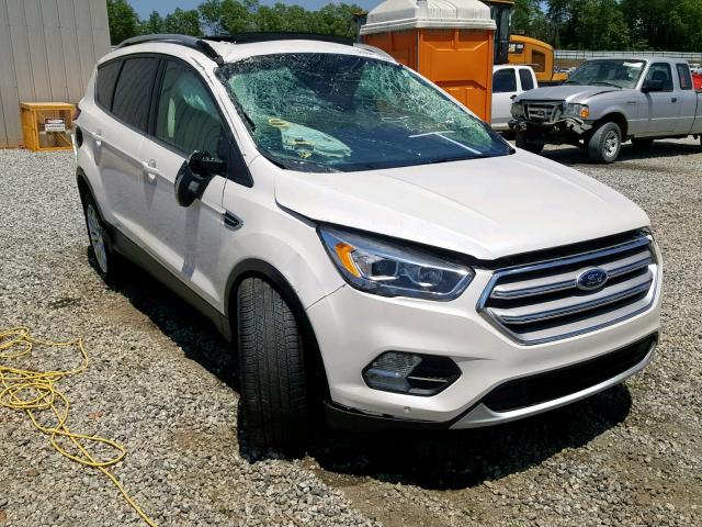 1FMCU0J95JUB35849 - 2018 FORD ESCAPE TIT WHITE photo 1