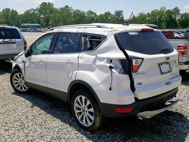 1FMCU0J95JUB35849 - 2018 FORD ESCAPE TIT WHITE photo 3