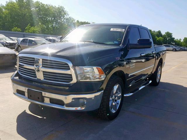 1C6RR6LT6ES422945 - 2014 RAM 1500 SLT BLACK photo 2