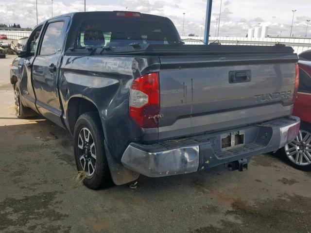 5TFDY5F18GX495895 - 2016 TOYOTA TUNDRA CRE GRAY photo 3