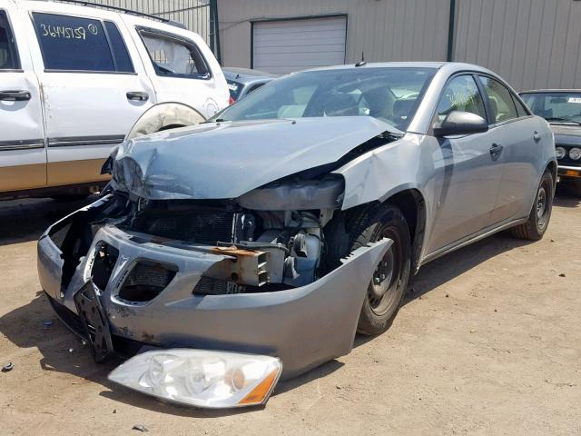 1G2ZF57B484272294 - 2008 PONTIAC G6 VALUE L BLUE photo 2