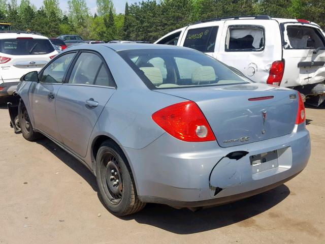 1G2ZF57B484272294 - 2008 PONTIAC G6 VALUE L BLUE photo 3