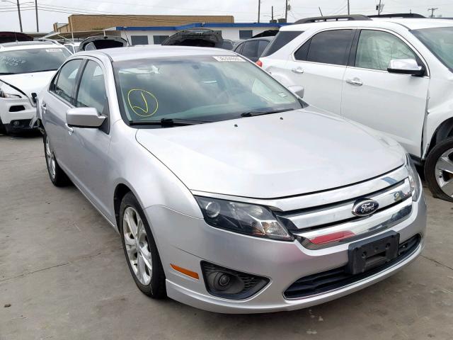 3FAHP0HA8CR413807 - 2012 FORD FUSION SE SILVER photo 1