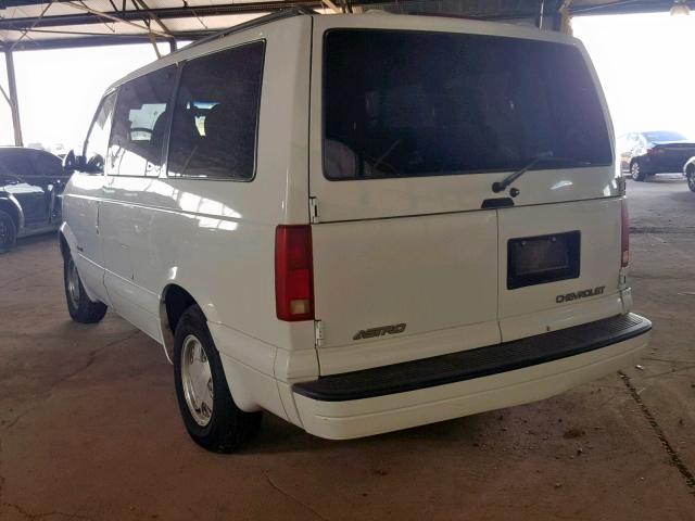 1GNDM19W4YB174275 - 2000 CHEVROLET ASTRO WHITE photo 3