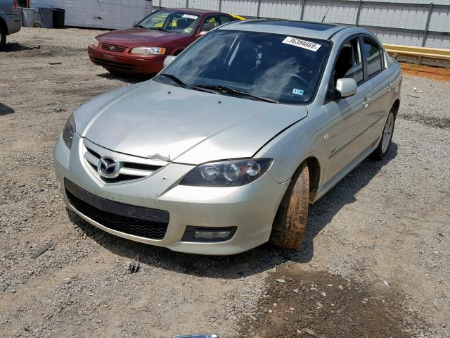 JM1BK323891196806 - 2009 MAZDA 3 S GREEN photo 2