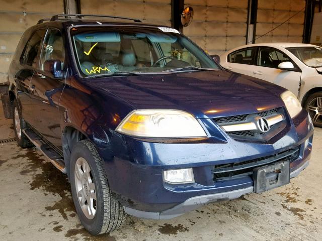 2HNYD18864H518956 - 2004 ACURA MDX TOURIN BLUE photo 1