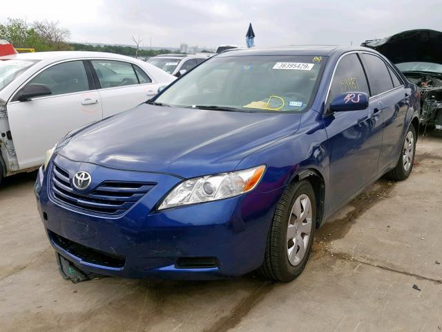 JTNBE46K573029752 - 2007 TOYOTA CAMRY NEW BLUE photo 2