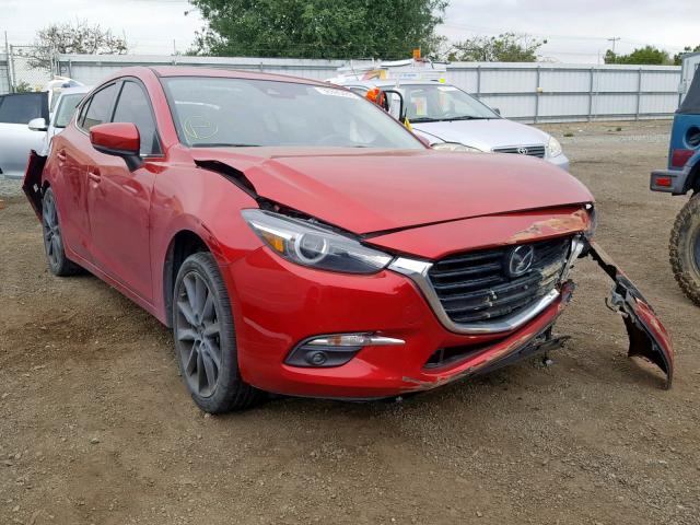 JM1BN1M32H1123051 - 2017 MAZDA 3 GRAND TO RED photo 1