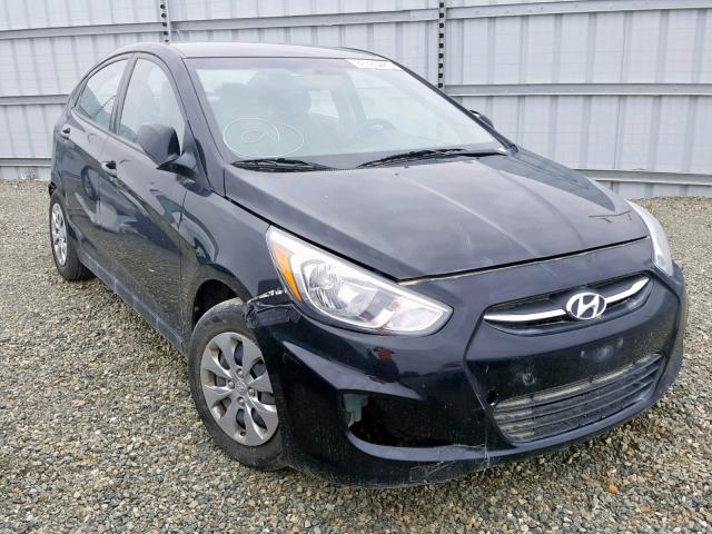 KMHCT4AE0GU095793 - 2016 HYUNDAI ACCENT SE BLACK photo 1