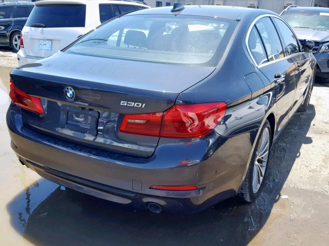 WBAJA5C32HG894989 - 2017 BMW 530 I GRAY photo 4