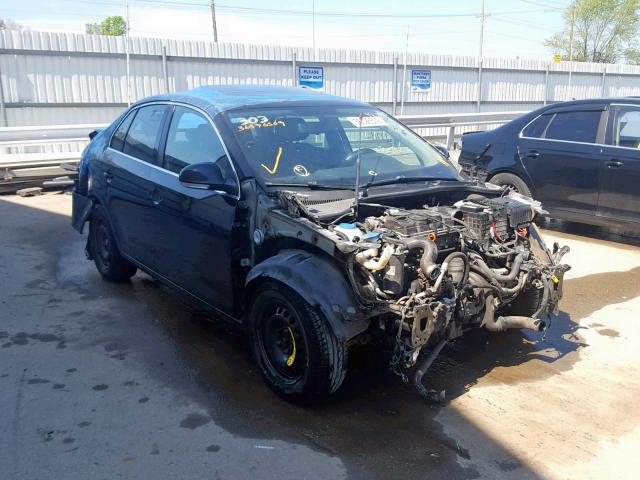 3VWST71K36M665499 - 2006 VOLKSWAGEN JETTA TDI BLACK photo 1