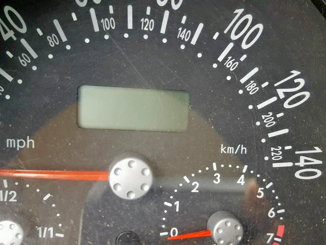 3VWCK21Y63M305878 - 2003 VOLKSWAGEN NEW BEETLE შავი ფოტო 8