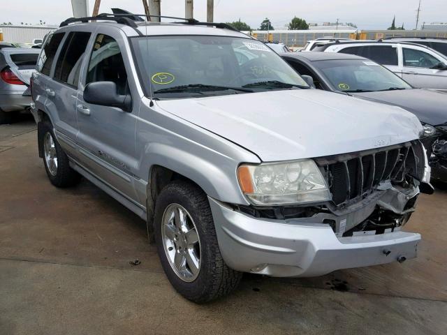 1J8GW68J64C348797 - 2004 JEEP GRAND CHER SILVER photo 1