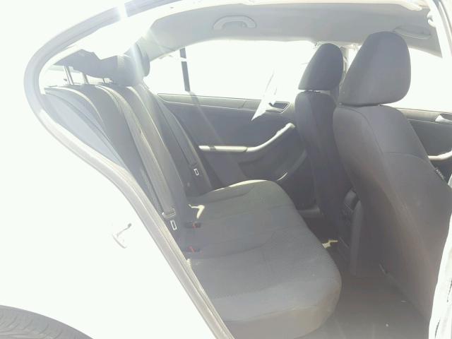 3VW2K7AJ7EM329363 - 2014 VOLKSWAGEN JETTA BASE Սպիտակ լուսանկար 6