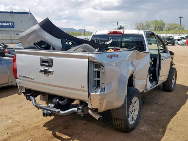 1GCHTCEN3K1211349 - 2019 CHEVROLET COLORADO L SILVER photo 4