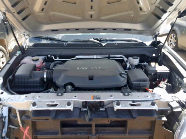 1GCHTCEN3K1211349 - 2019 CHEVROLET COLORADO L SILVER photo 7