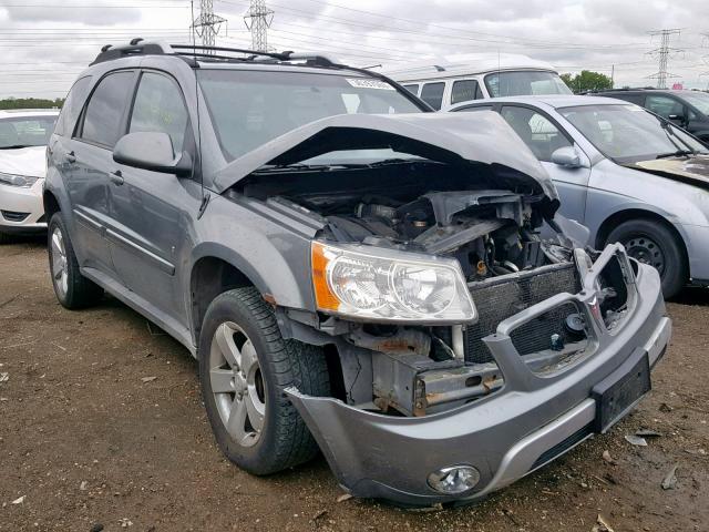 2CKDL73F766184959 - 2006 PONTIAC TORRENT GRAY photo 1