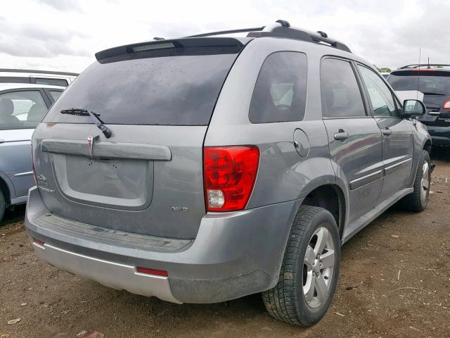 2CKDL73F766184959 - 2006 PONTIAC TORRENT GRAY photo 4