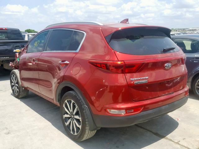 KNDPN3ACXK7557924 - 2019 KIA SPORTAGE E RED photo 3