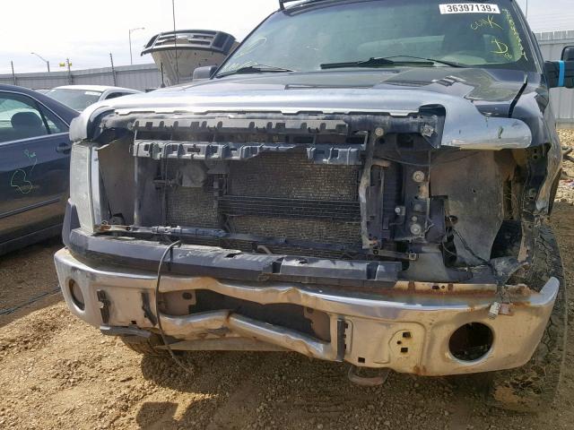 1FTPW14V39FB24167 - 2009 FORD F150 SUPER BLACK photo 9