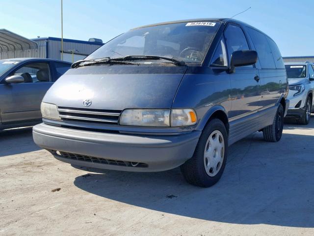 JT3AC12R2P1115057 - 1993 TOYOTA PREVIA LE GRAY photo 2