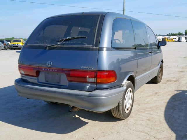 JT3AC12R2P1115057 - 1993 TOYOTA PREVIA LE GRAY photo 4