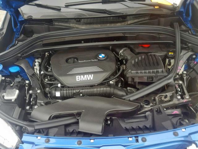 WBXHT3C32J5K23939 - 2018 BMW X1 XDRIVE2 BLUE photo 7
