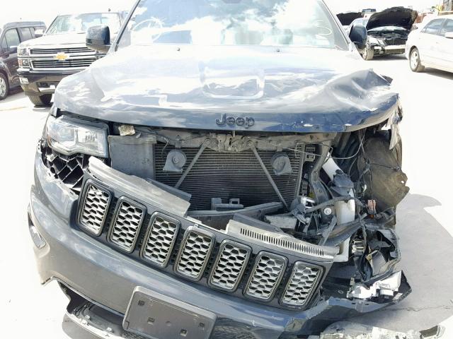 1C4RJEAG7HC955921 - 2017 JEEP GRAND CHER BLACK photo 9