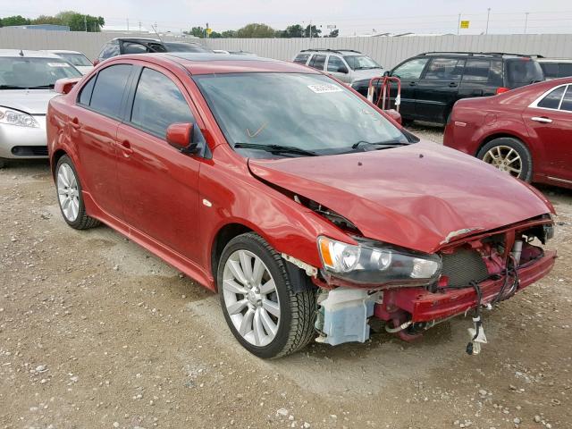 JA3AU86WX9U006914 - 2009 MITSUBISHI LANCER GTS RED photo 1