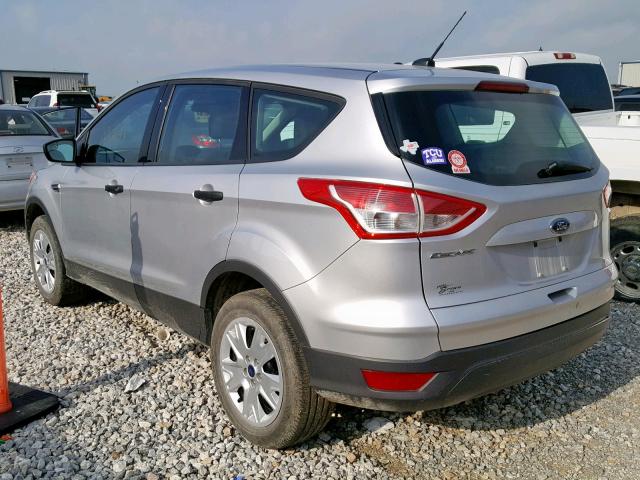 1FMCU0F75DUA85773 - 2013 FORD ESCAPE S SILVER photo 3