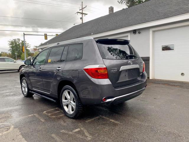 JTEES42A182010884 - 2008 TOYOTA HIGHLANDER GRAY photo 3