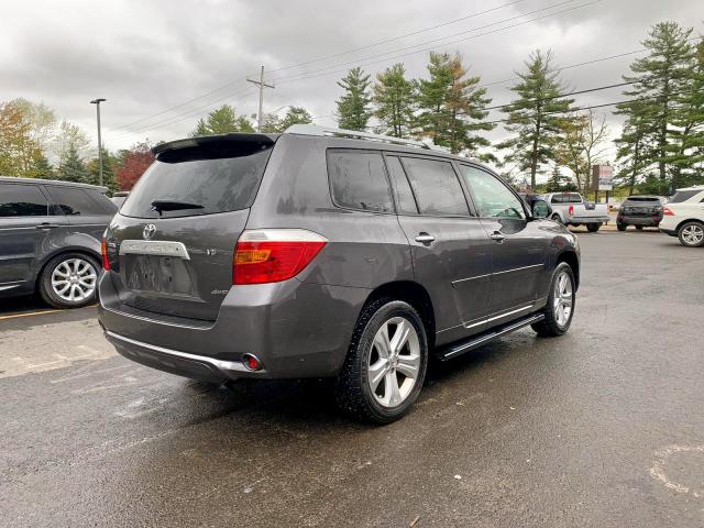 JTEES42A182010884 - 2008 TOYOTA HIGHLANDER GRAY photo 4