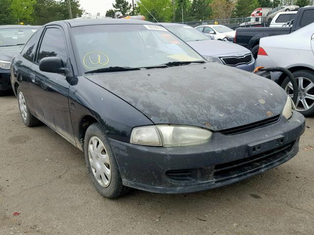 JA3AY11A31U034517 - 2001 MITSUBISHI MIRAGE DE BLACK photo 1