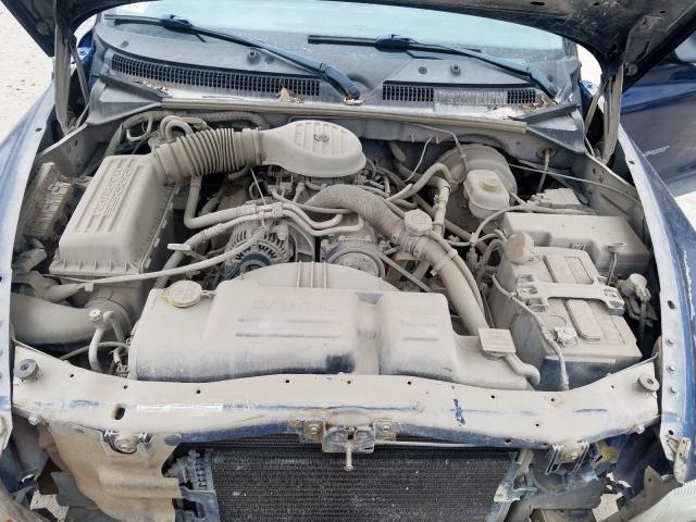 1B7HL38X52S512325 - 2002 DODGE DAKOTA QUAD SPORT  photo 7