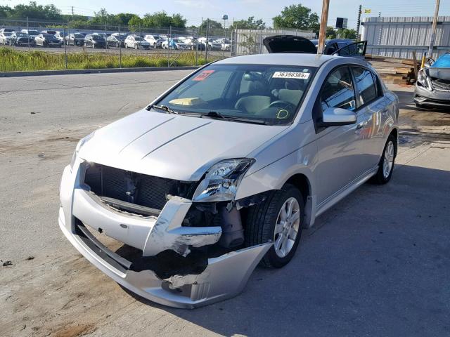 3N1AB6AP8BL638647 - 2011 NISSAN SENTRA 2.0 SILVER photo 2