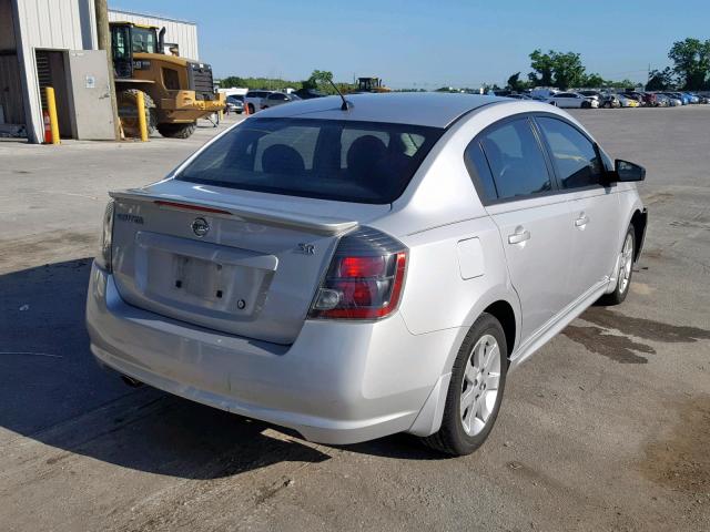 3N1AB6AP8BL638647 - 2011 NISSAN SENTRA 2.0 SILVER photo 4