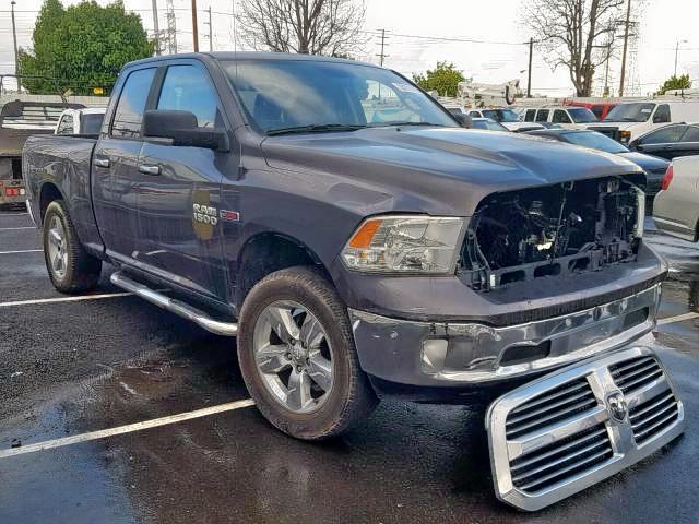 1C6RR6GMXGS221670 - 2016 RAM 1500 SLT GRAY photo 1