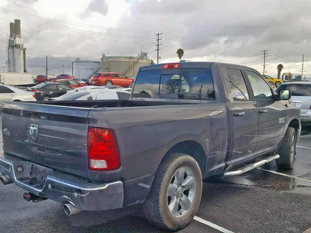 1C6RR6GMXGS221670 - 2016 RAM 1500 SLT GRAY photo 4