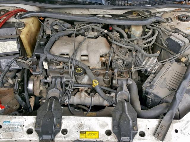 2G1WF55E9Y9315447 - 2000 CHEVROLET IMPALA WHITE photo 7