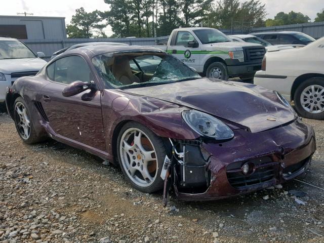 WP0AB29876U784049 - 2006 PORSCHE CAYMAN S RED photo 1