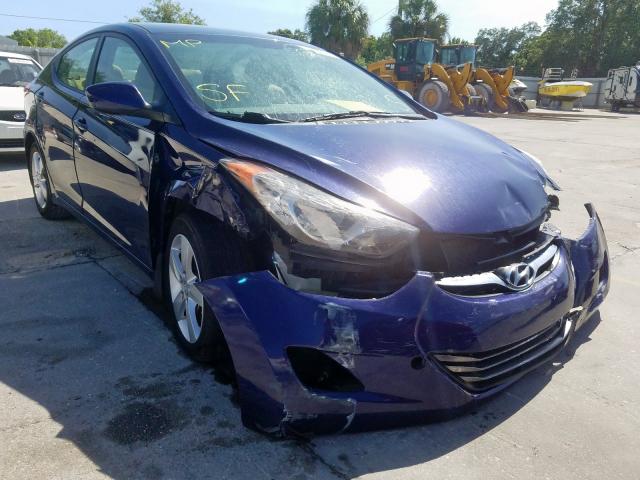 5NPDH4AE9DH210844 - 2013 HYUNDAI ELANTRA GLS  photo 1