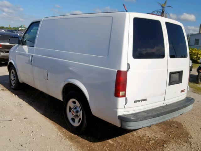 1GTDM19XX4B505341 - 2004 GMC SAFARI XT WHITE photo 3