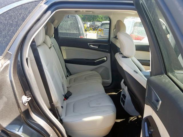 2FMPK3K85JBC30206 - 2018 FORD EDGE TITAN SILVER photo 6