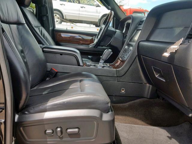 5LMJJ3JT9FEJ01960 - 2015 LINCOLN NAVIGATOR Noir photo 5