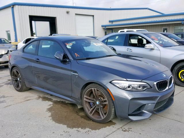 WBS1J5C51JVE51928 - 2018 BMW M2 GRAY photo 1