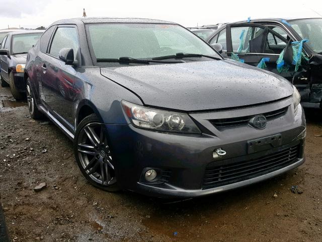 JTKJF5C78D3062378 - 2013 TOYOTA SCION TC ნაცრისფერი ფოტო 1